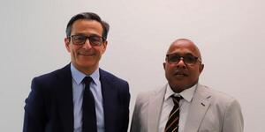 Le président du Conseil national de la presse et de l'audiovisuel des Comores rencontre le président de l'Arcom à Paris