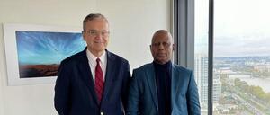 Le président du REFRAM et de l’Arcom reçoit le président de la HAC de Guinée