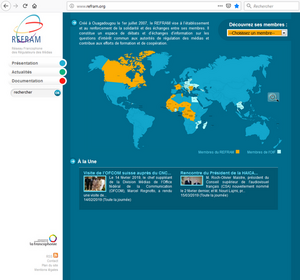 Ouverture du site internet du REFRAM