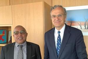 Rencontre du président du REFRAM avec son homologue des Comores