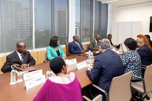 Réception d’une délégation du REFRAM et du RIARC par le Vice-président de la République de Côte d’Ivoire