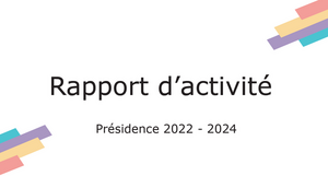 Rapport d'activité 2022 - 2024